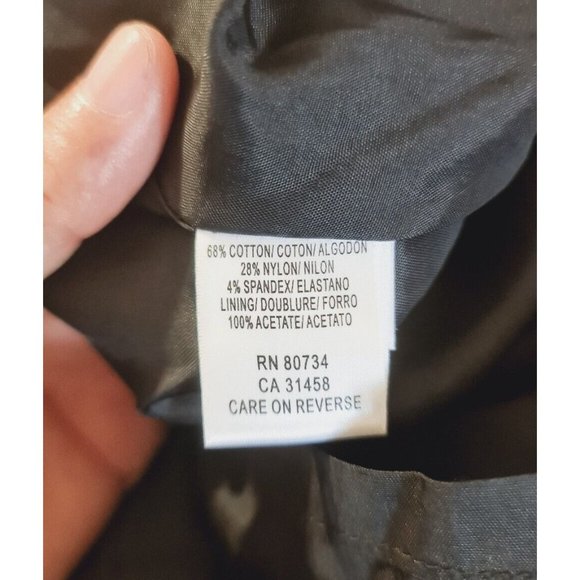 BCBGMAXZRIA Black Plated Mini Flare Skirt Mid Rise Women Size 6 Side Zip  251P - Picture 4 of 5